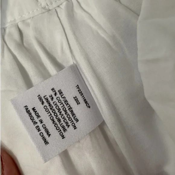 New! DEREK LAM 10 CROSBY 🤍 Greta Poplin A Line Midi Dress sz 2 NWT! - Picture 13 of 13